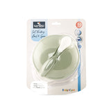 К Т Купа+лъжичка С Вакуумно Дъно Mint Green Baby Care