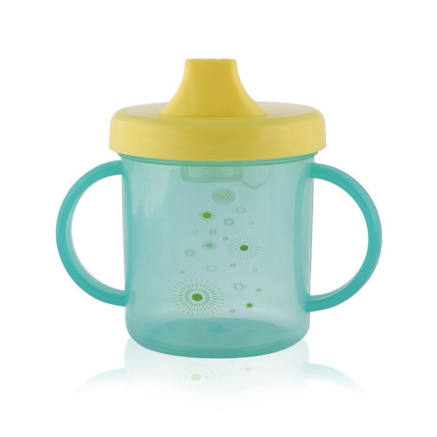 Чаша С Дръжки 210мл Зелена Baby Care