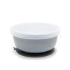 Bol vidat din silicon cu capac gri natural