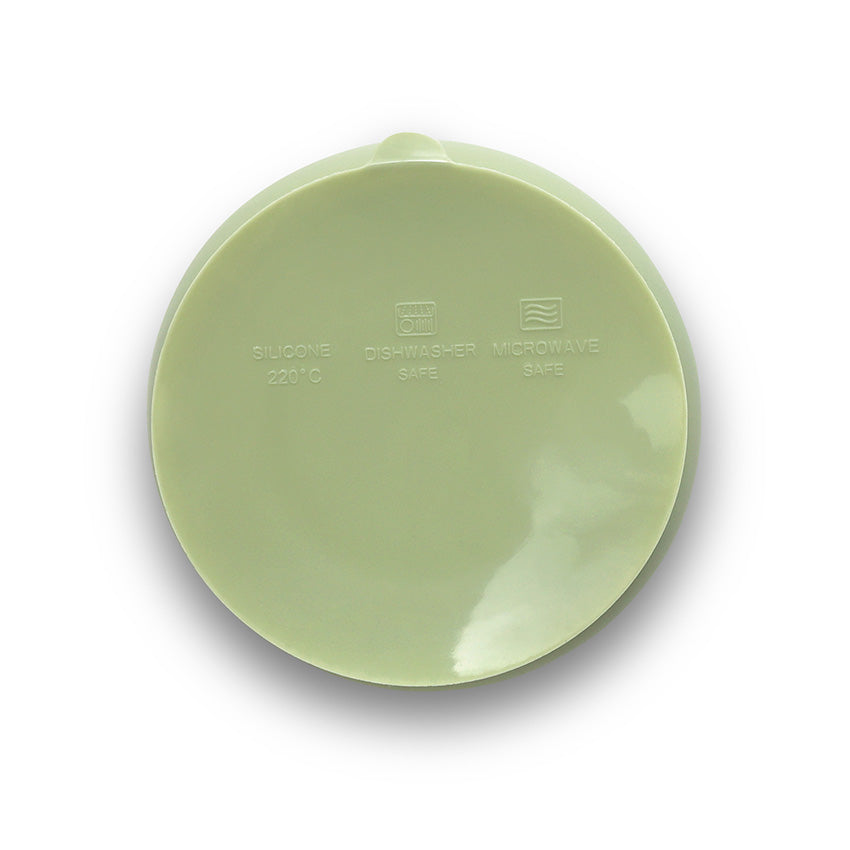 Cupă vidată din silicon, verde proaspăt natural