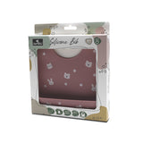 Bavetă din silicon, roz intens, natural