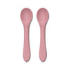Силиконови Лъжички 2Бр Natural Deep Pink