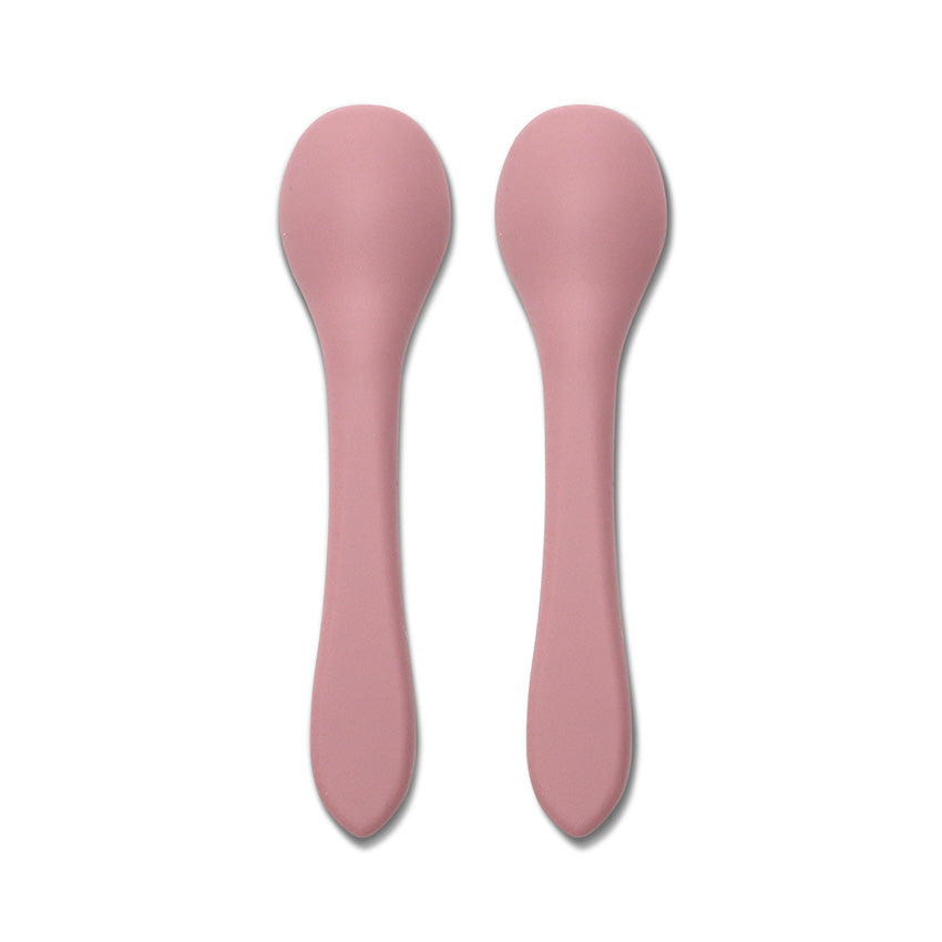 Силиконови Лъжички 2бр Natural Deep Pink Lorelli Premium