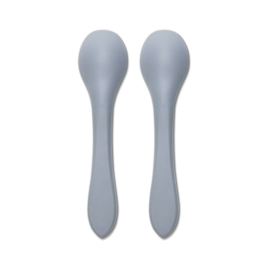 Силиконови Лъжички 2бр Natural Grey Lorelli Premium