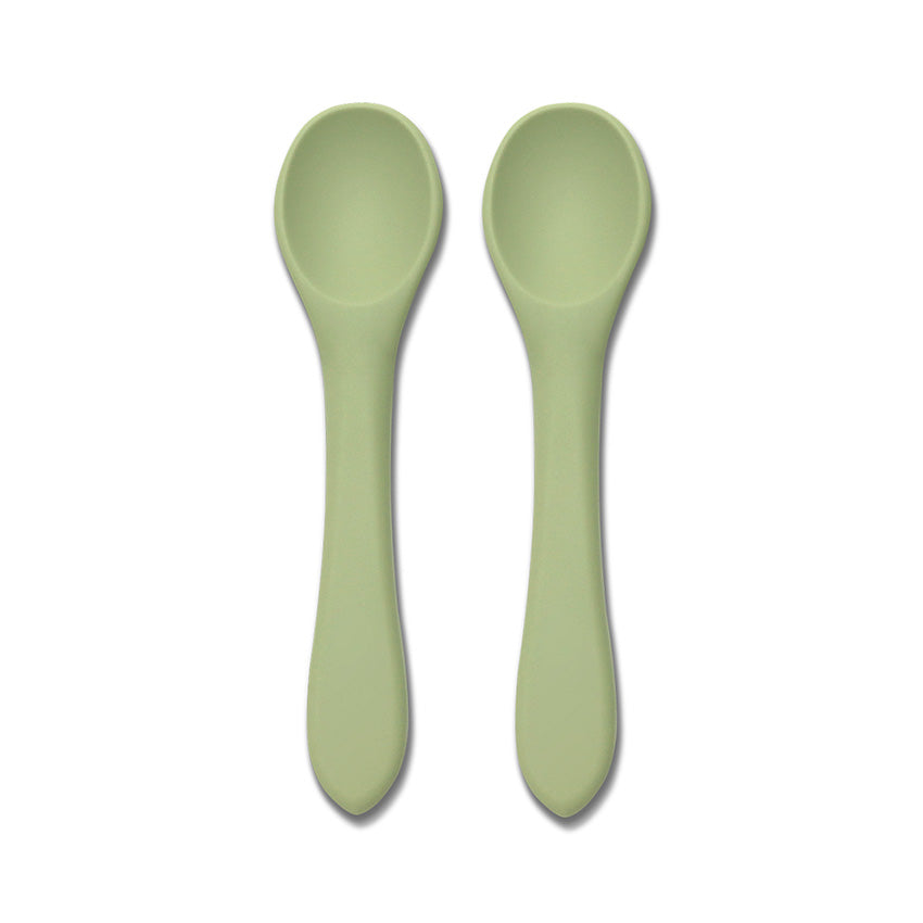 Силиконови Лъжички 2бр Natural Fresh Green Lorelli Premium