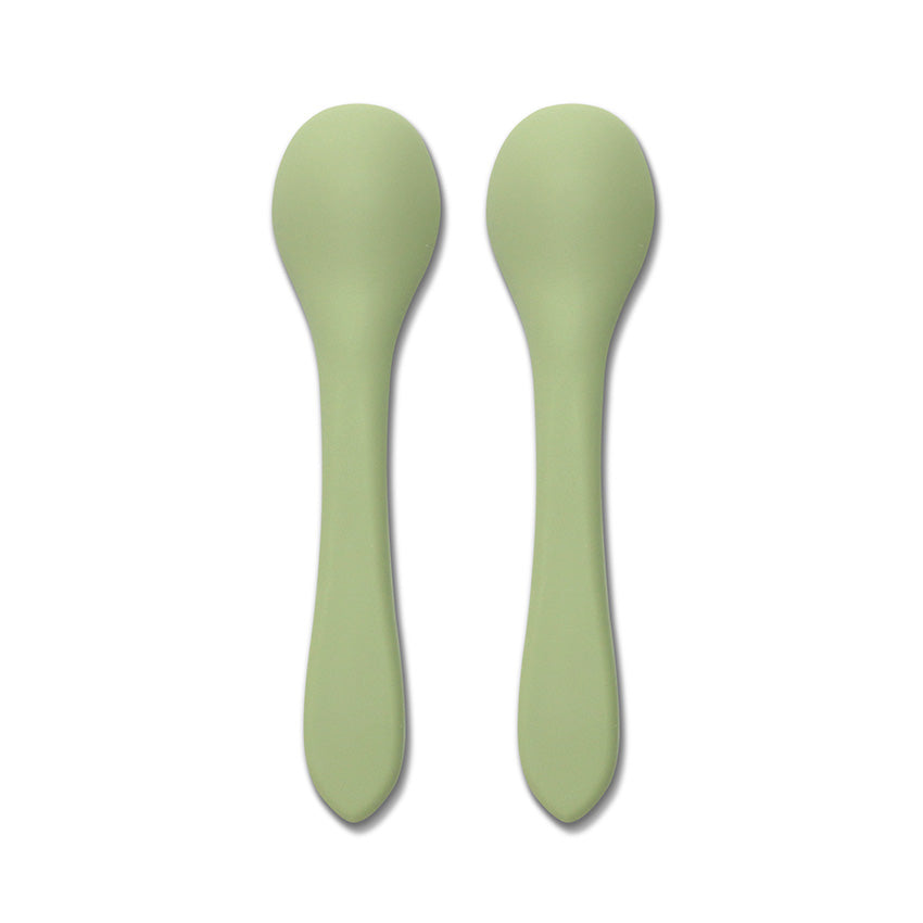 Силиконови Лъжички 2бр Natural Fresh Green Lorelli Premium