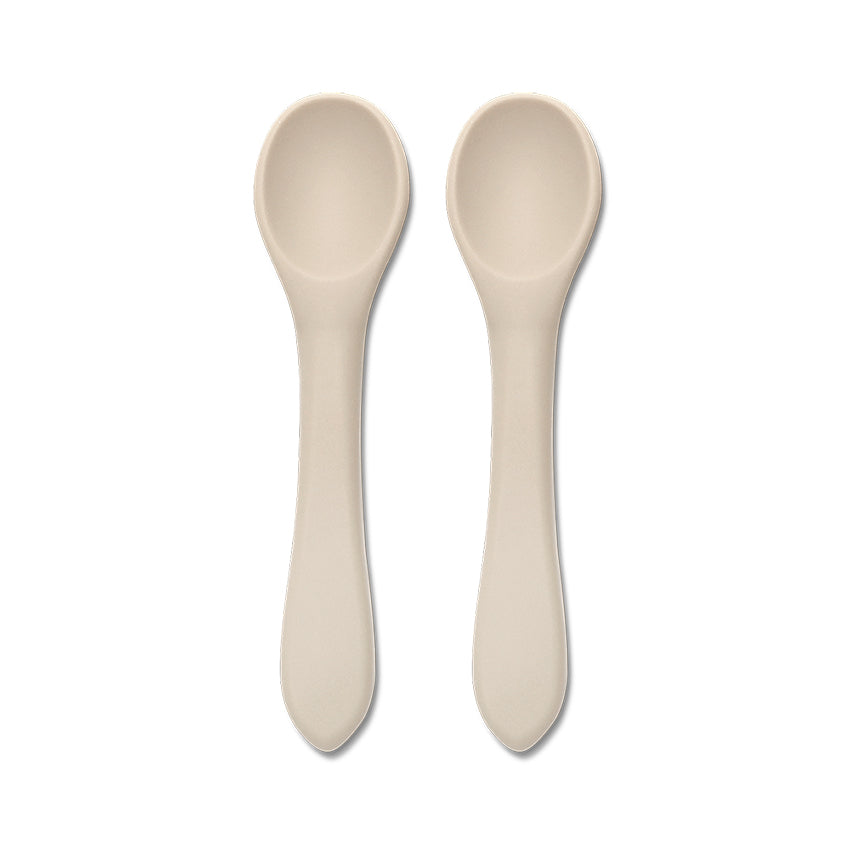 Силиконови Лъжички 2бр Natural Beige Lorelli Premium