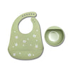 Силиконов Сет За Хранене 2Части Fresh Green