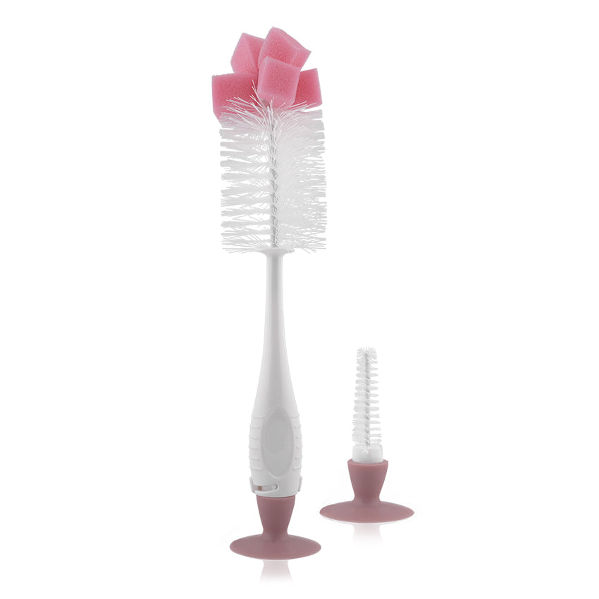 Четка За Шише С Вакуум B1886 Blush Pink Baby Care