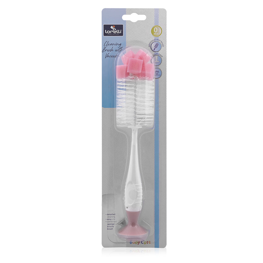 Четка За Шише С Вакуум B1886 Blush Pink Baby Care