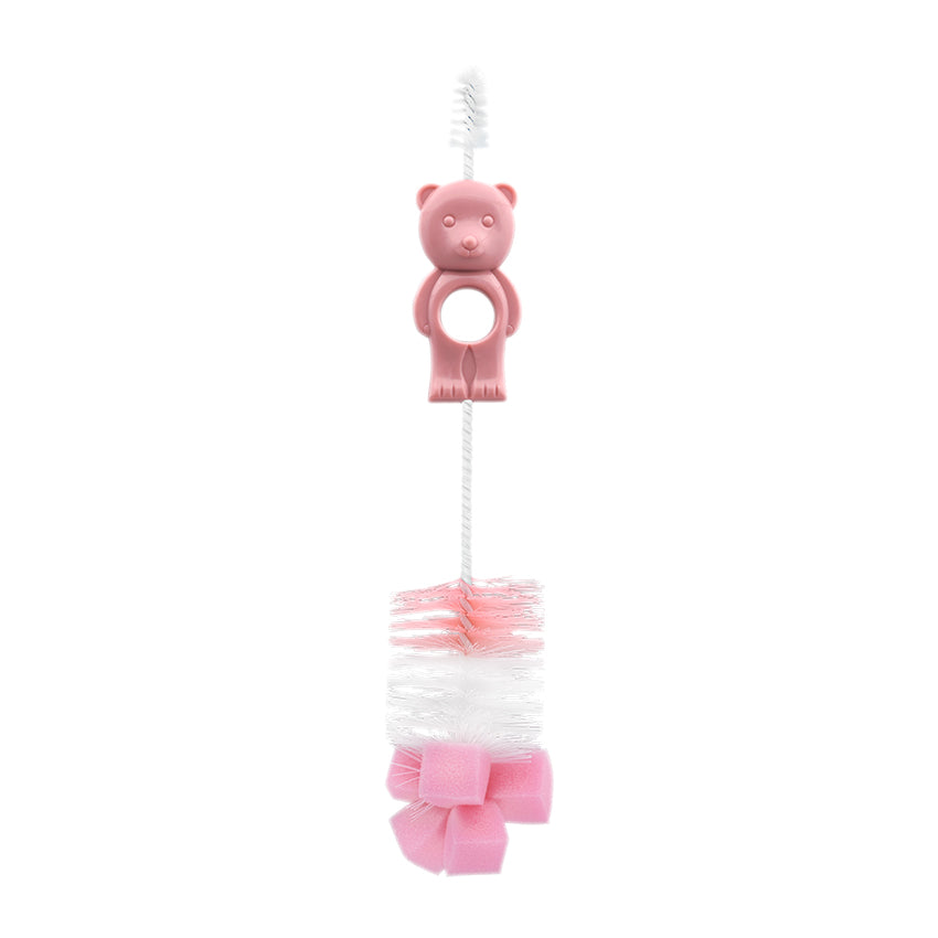 Четка За Шише И Биберон Мече B1898 Blush Pink Baby Care