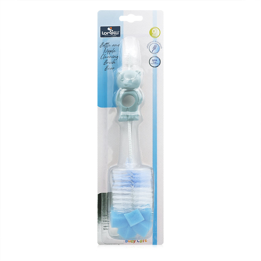 Четка За Шише И Биберон Мече B1898 Moonlight Blue Baby Care