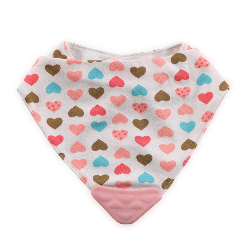 Лигавник Бандана С Гризалка Girl Baby Care
