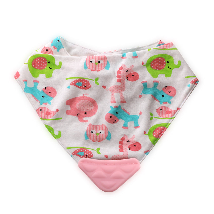Лигавник Бандана С Гризалка Girl Baby Care