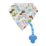 Лигавник Бандана С Гризалка+държач Boy Baby Care