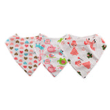 Лигавник Бандана Сет 3 Бр. Girl Baby Care