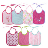 Лигавник 7 Бр С Вързалки Girl Baby Care