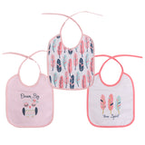 Лигавник 3 Бр С Вързалки Girl Baby Care