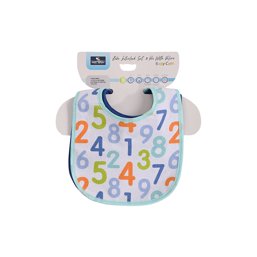 Лигавник Интерлог 3 Бр С Велкро Boy Baby Care