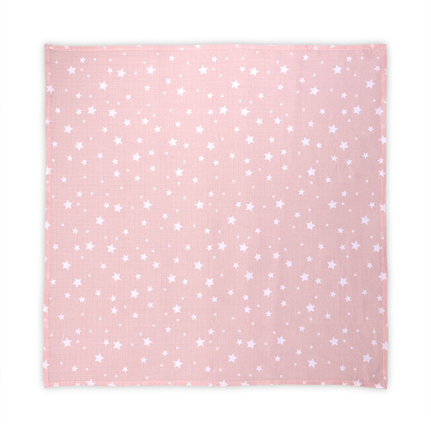 Памучна Пелена 80 80 См Rose With Stars Lorelli Classic