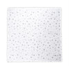 Памучна Пелена 80 80 См White With Grey Stars Lorelli Classic