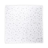 Памучна Пелена 80 80 См White With Grey Stars Lorelli Classic