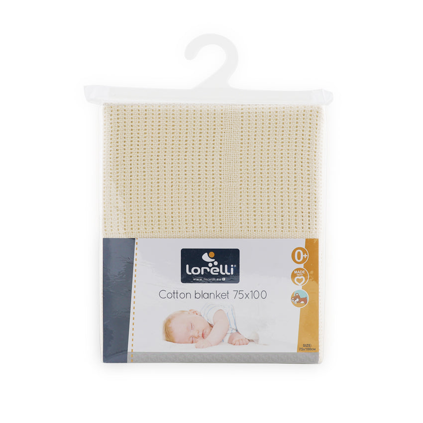 Памучно Одеяло 75/100 См Екрю --- BebeMama