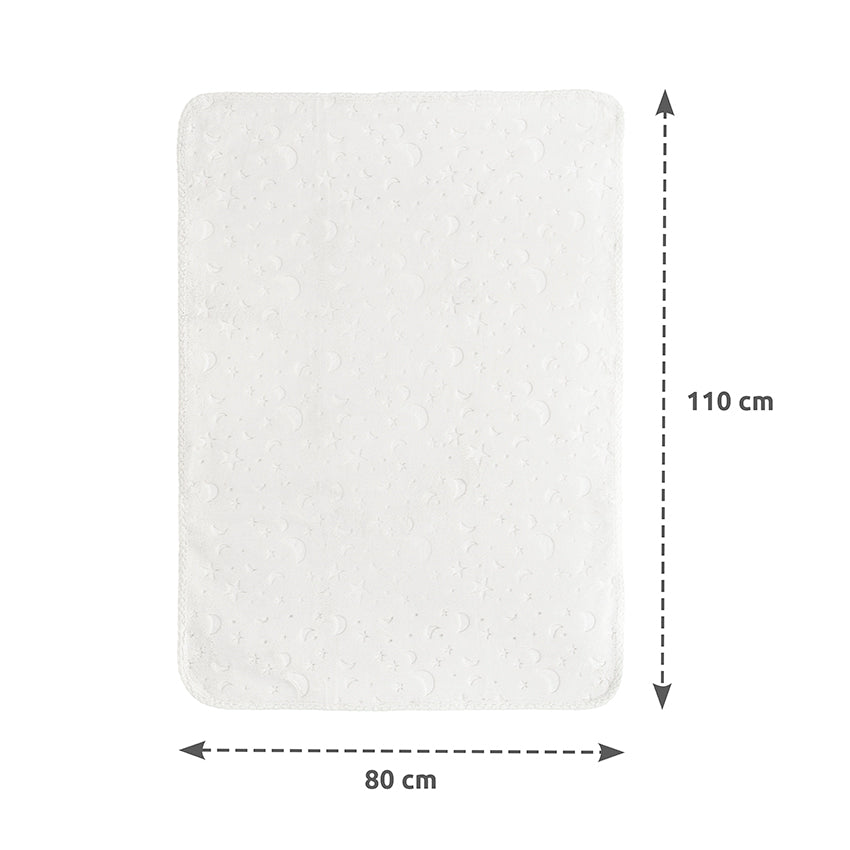 Twinkle Одеяло С Релеф Бяло 80x110cm Lorelli Classic