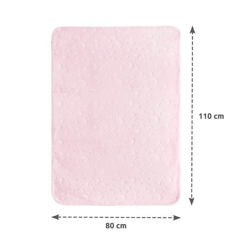 Twinkle Одеяло С Релеф Розово 80x110cm Lorelli Classic