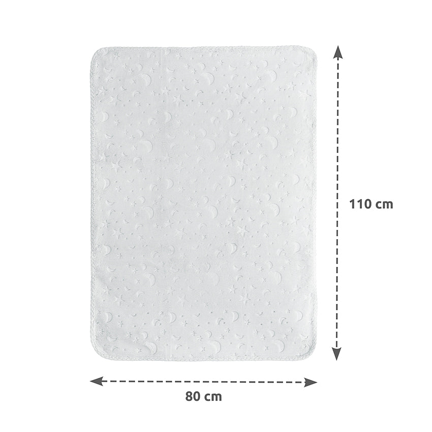 Twinkle Одеяло С Релеф Сиво 80x110cm Lorelli Classic
