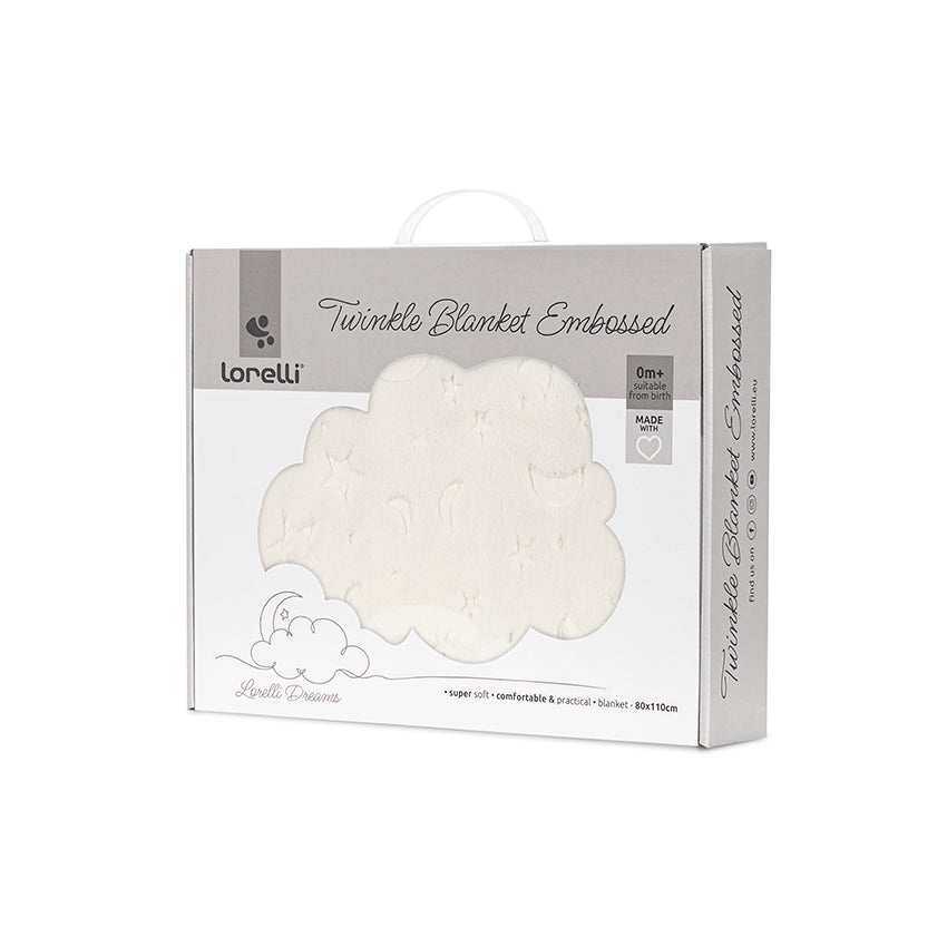 Twinkle Одеяло С Релеф Екрю 80x110cm Lorelli Classic