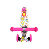Тротинетка Rapid Pink Flowers --- BebeMama