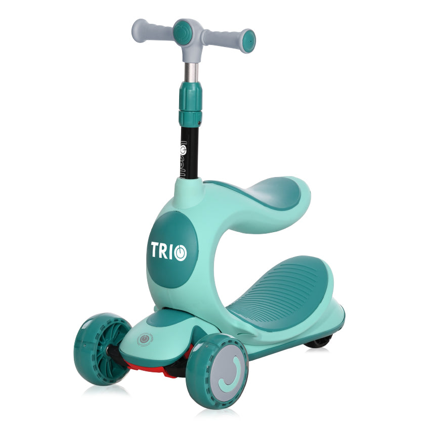 Тротинетка Trio Blue Green Lorelliemotion