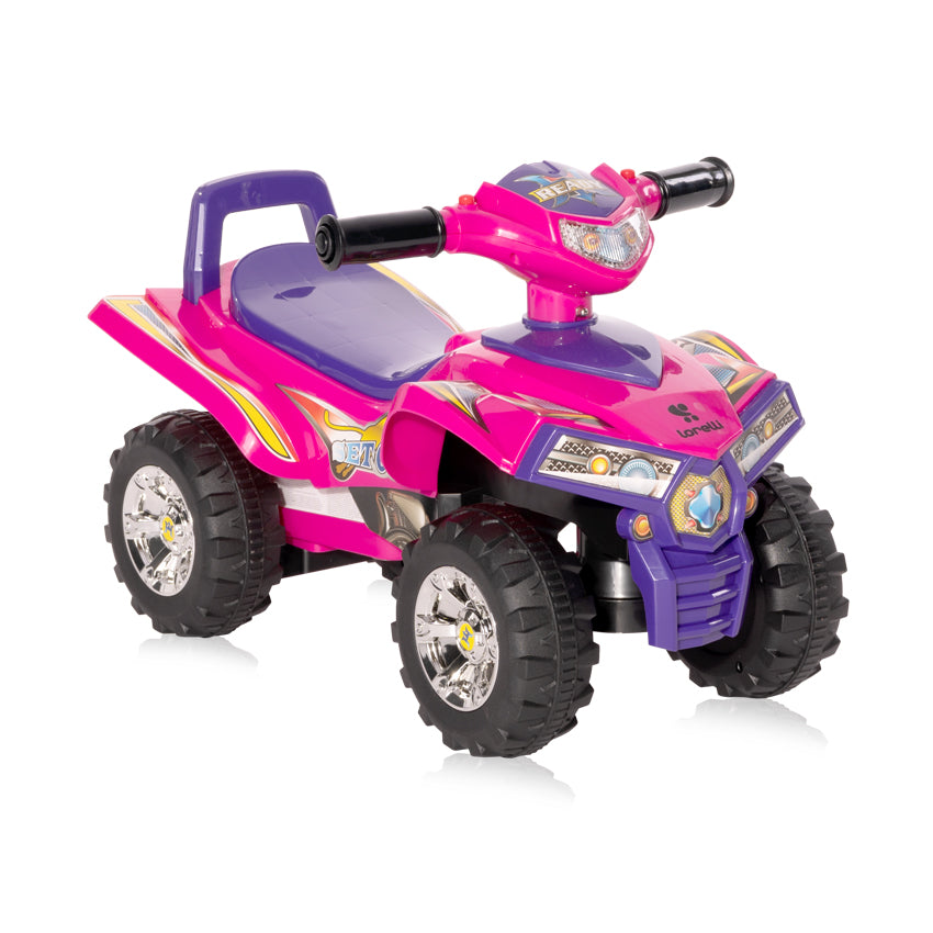 Кола За Яздене Atv Розова Lorelli Toys