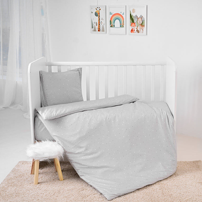 Сет Cosy 3 Части Ранфорс Сиво Небе Lorelli Classic