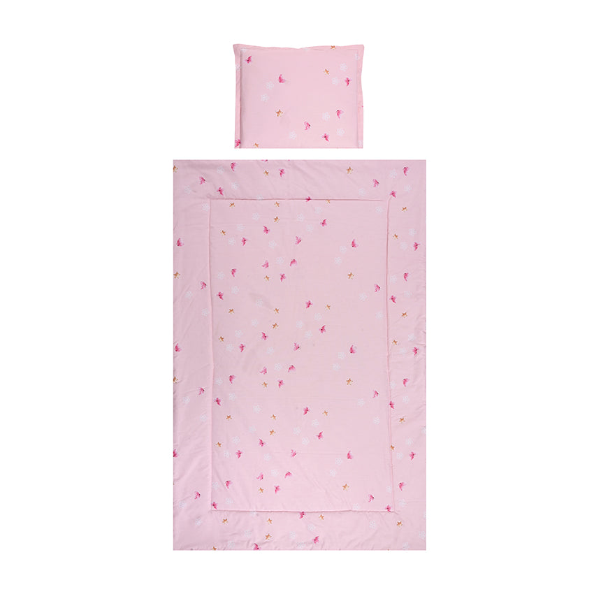 Сет Cosy 3 Части РанфорсПеперуди Розово