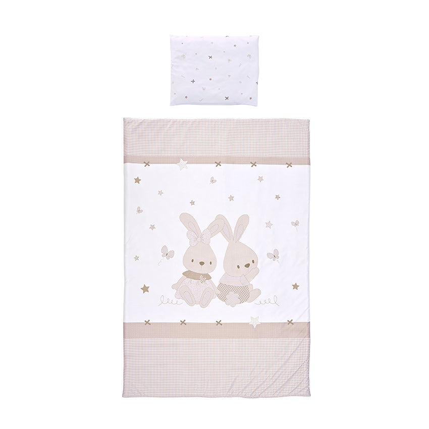 Сет Cosy 3 Части Ранфорс Honey Bunny Бежово 2024