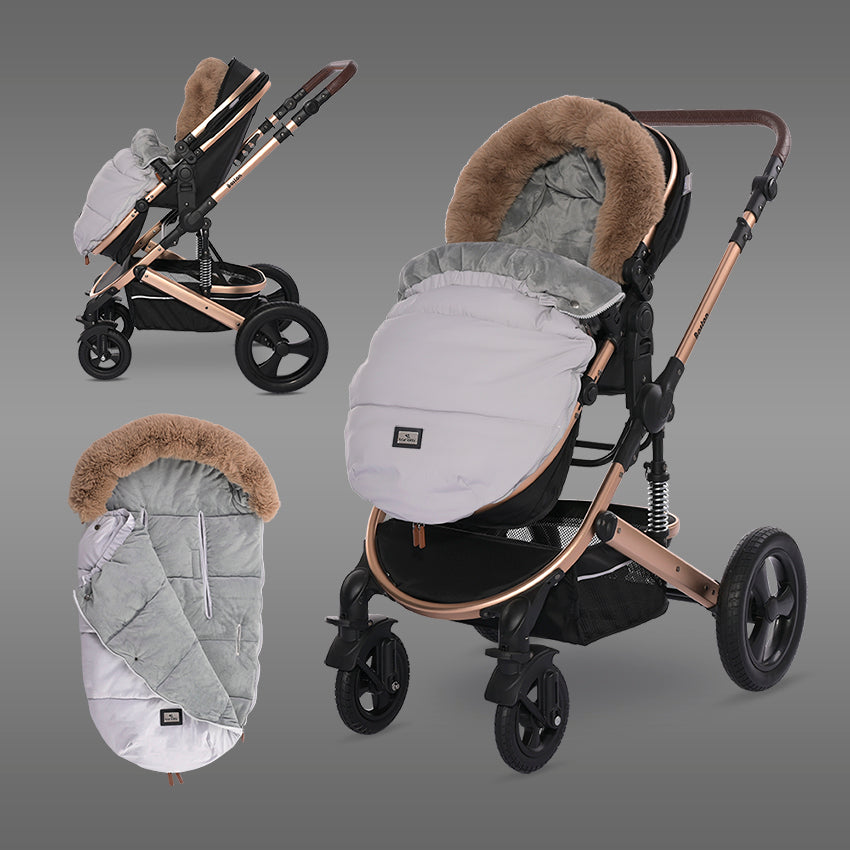 Термочувалче За Количка Luxe Grey Lorelli Premium