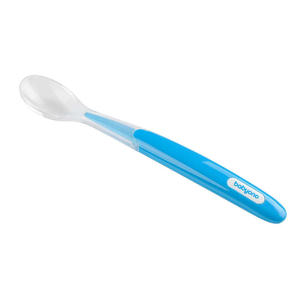 1069 Лъжичка Силиконова Розов --- BebeMama