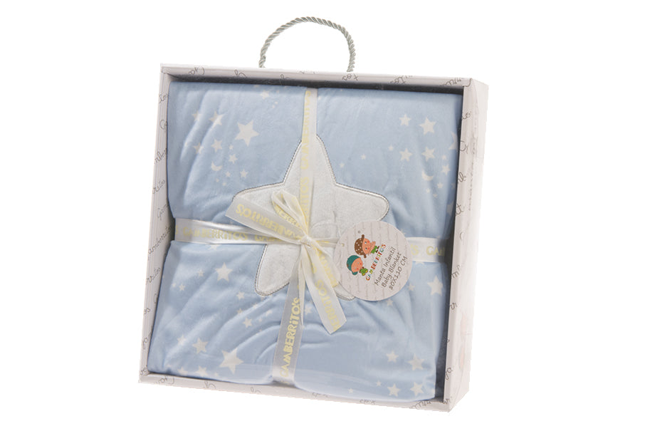 Gamberritos Одеало 80Х110См. Звезда, Синьо