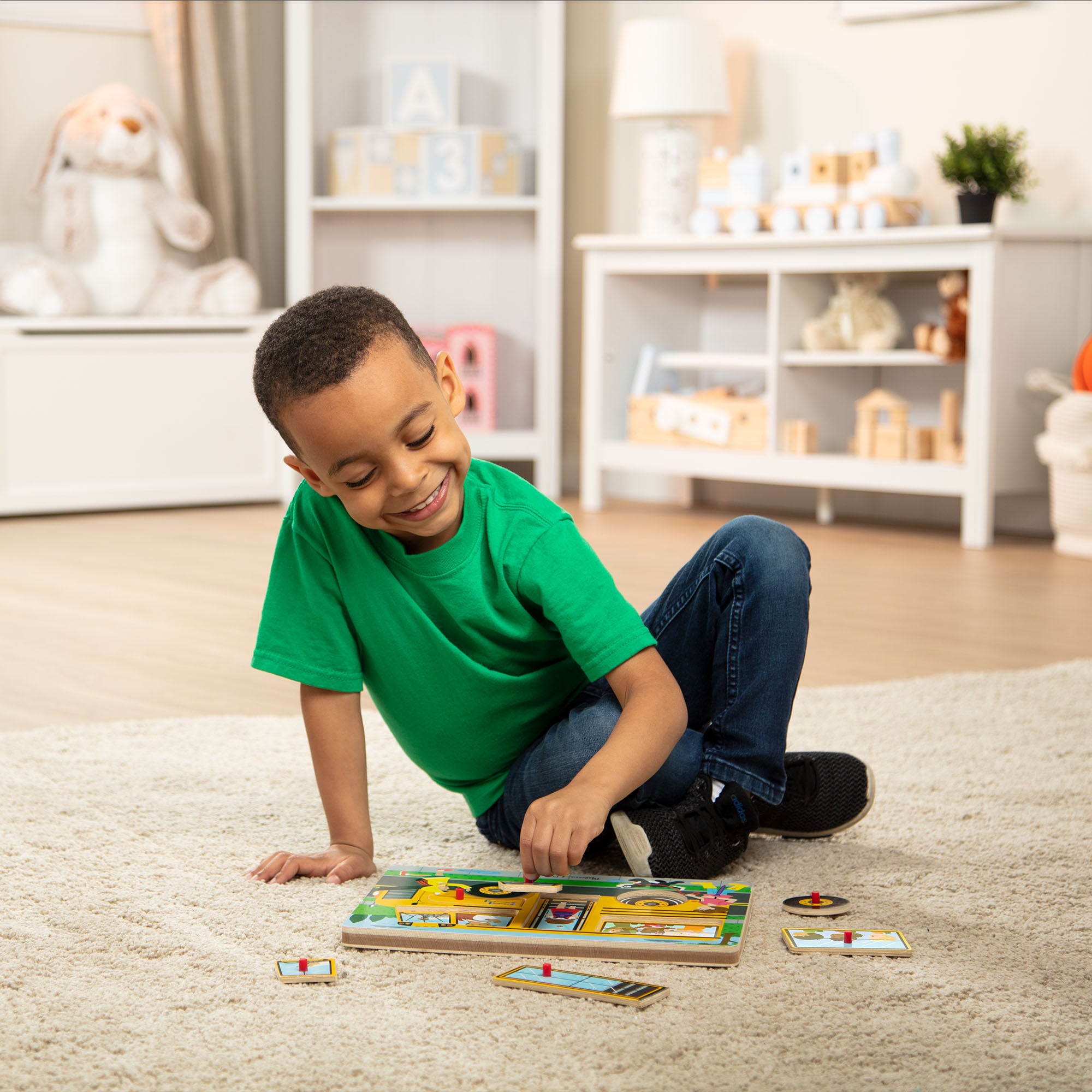 Пъзел Автобус Със Звуци Melissa&Doug