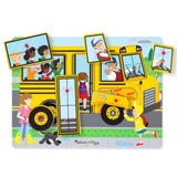 Puzzle cu autobuz și sunete