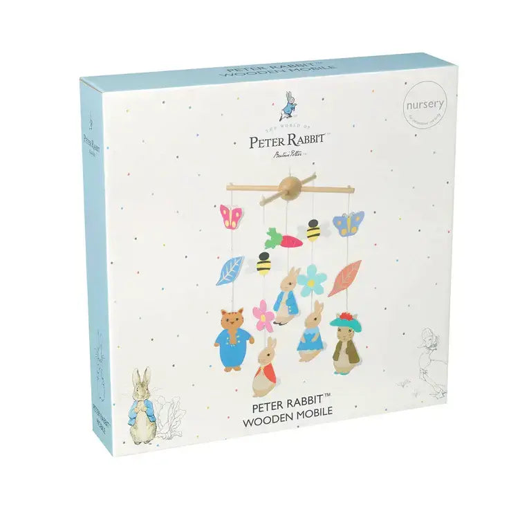 Jucărie de lemn agățată Peter Rabbit