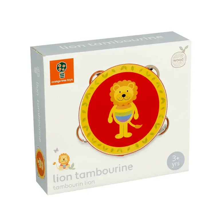 Jucărie muzicală Tamburină Leu
