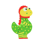 Puzzle din lemn cu dinozauri