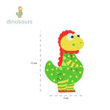 Puzzle din lemn cu dinozauri
