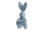 Одеало 80х110 + Играчка Зайче, Синьо Gamberritos