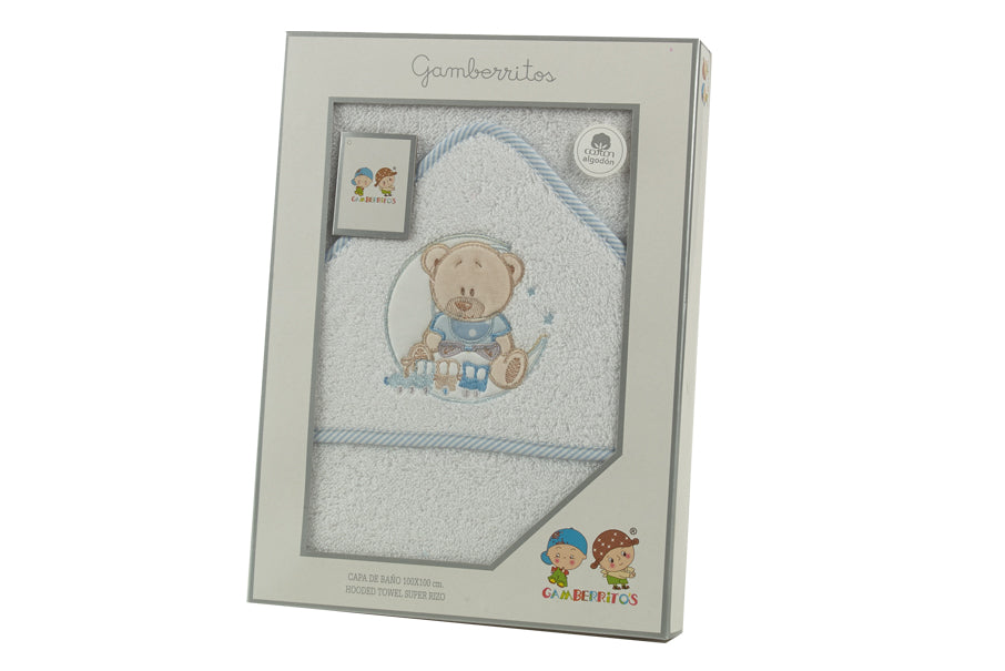 Gamberritos Хавлия 100Х100 См., Мече Син Кант