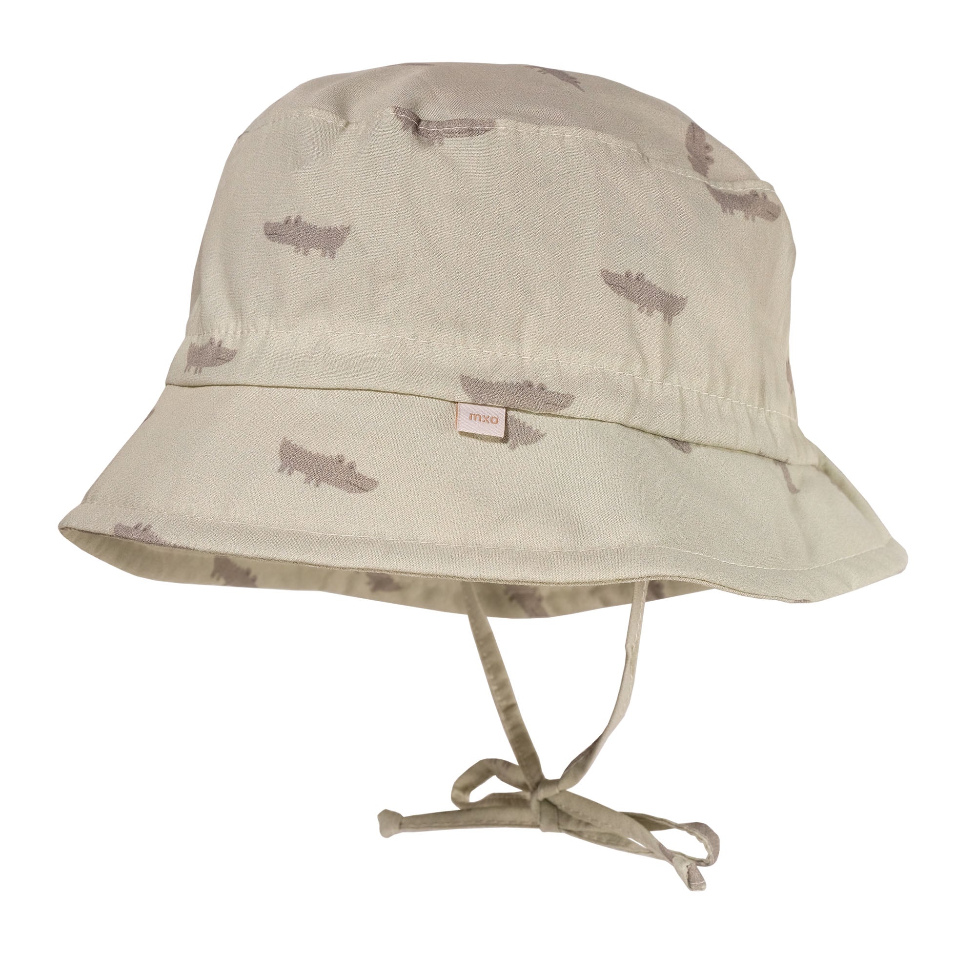 Pălărie de vară Maximo Periphery, bej cu crocodili UPF50+