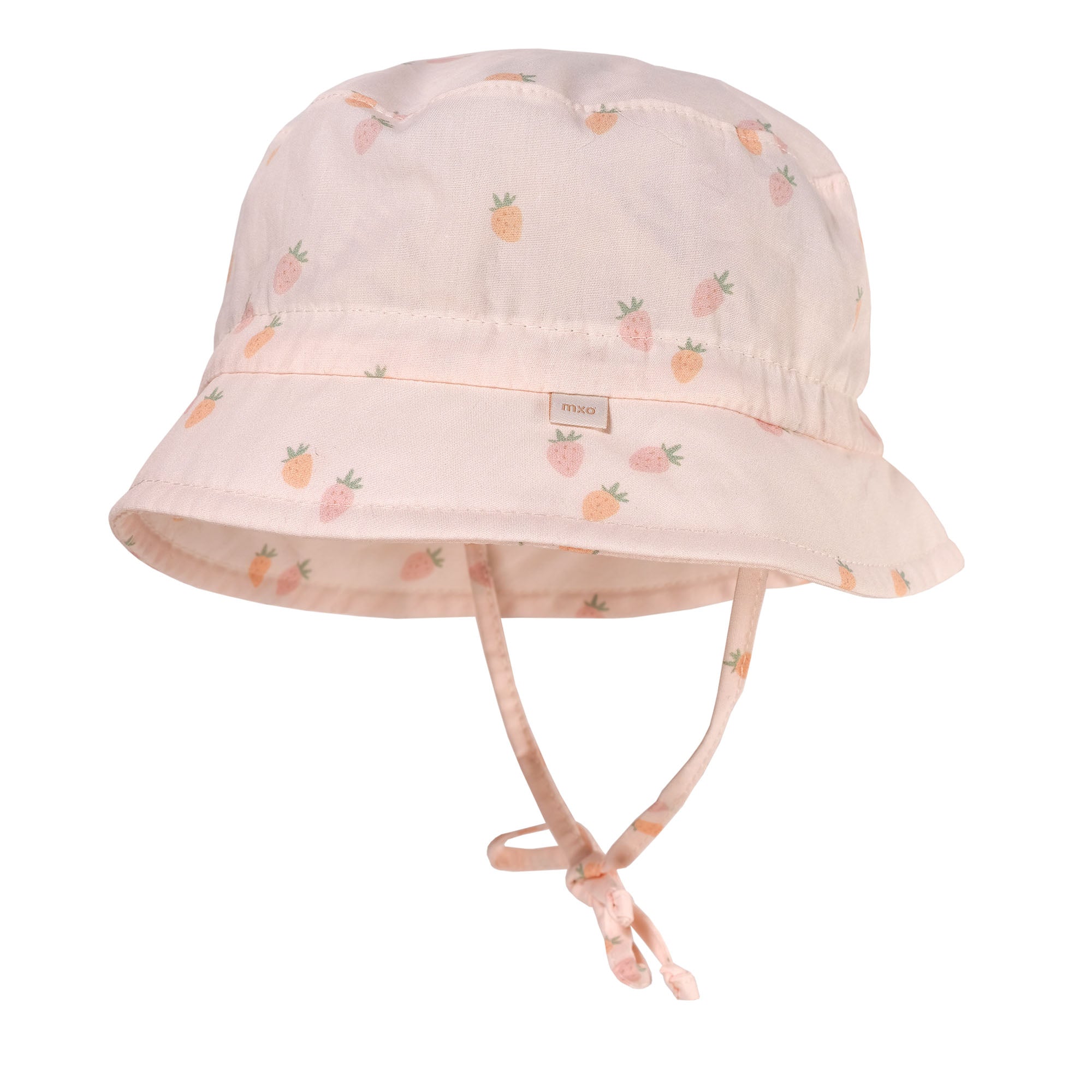 Pălărie de vară Maximo Periphery, roz cu căpșuni UPF50+